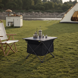 Foldable Camping Table with Storage Bag