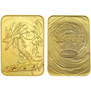 Yu-Gi-Oh! Limited Edition 24k Gold Plated Harpie's Pet Dragon Metal Card