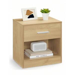 VASAGLE Modern Bedside Table with Drawer