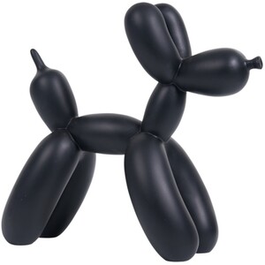 Black Balloon Dog Ornament