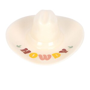 Howdy Cowboy Hat Trinket Dish For Tiny Treasures