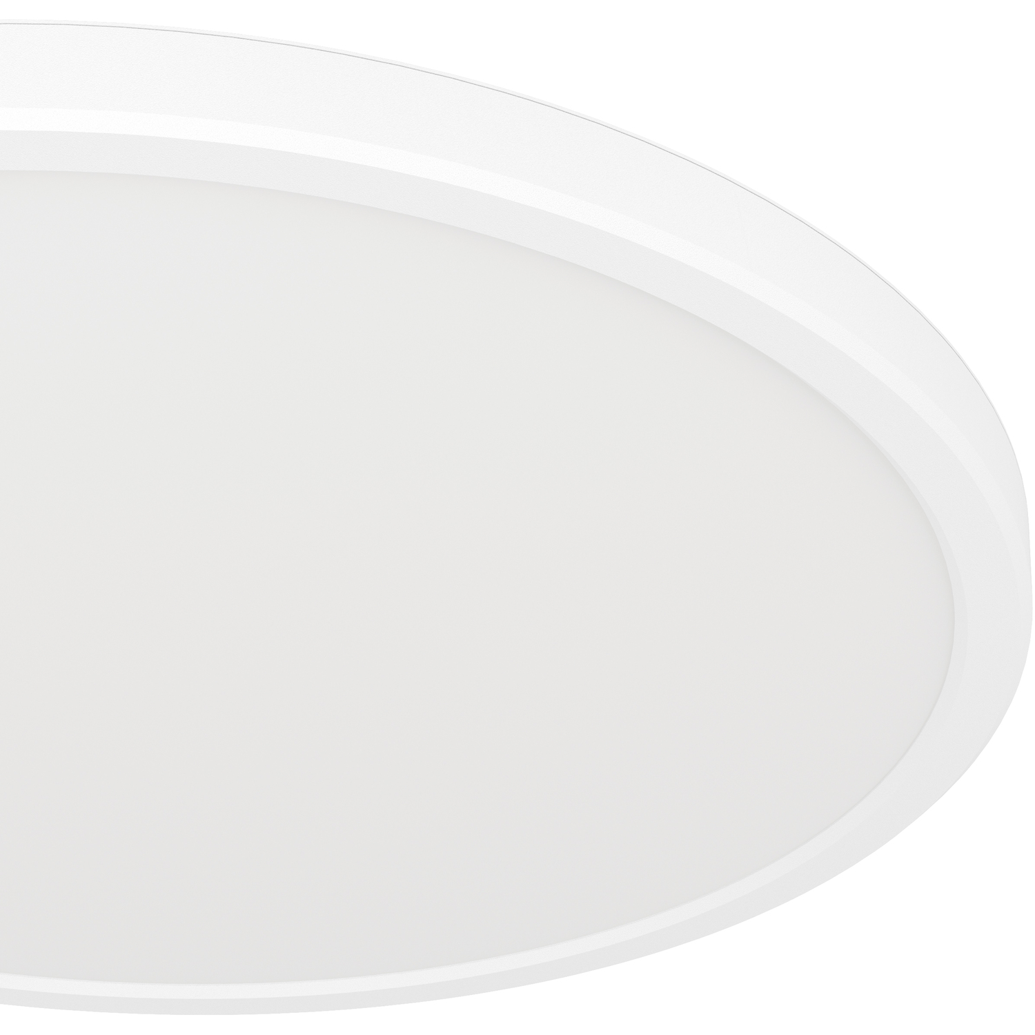 Eglo Rovito-z Round White Plastic Smart Colour Changing Led Ceiling Light 30cm - White