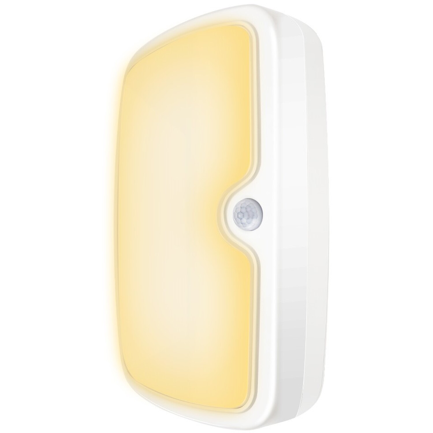 10W LED Infrared Sensor Light for Versatile Use - White