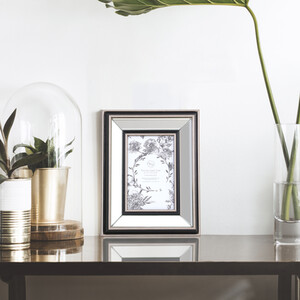 Mode Mirrored Photo Frame