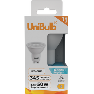 UniBulb LED GU10 345lm 6500K