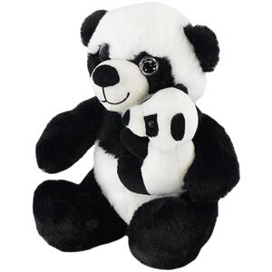 Cuddly Mum and Baby Panda