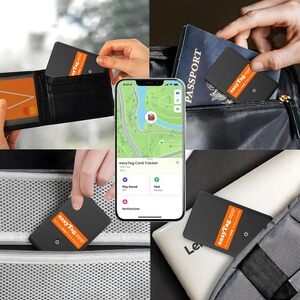 Black easyTag Wallet Tracker Card (iOS Only) shot 11236309