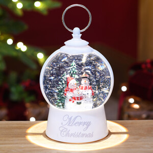 Merry Christmas Snowman Lantern