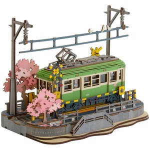 Sakura Journey, 3D Wooden Puzzle for Kids Toys Building Block Kits