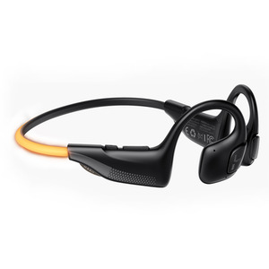 Orange Hakii Light II Open Ear Wireless MP3 Sports Headphones with LED Safety shot 11557324