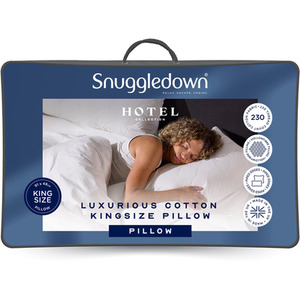 Hotel Luxury Cotton Quilted Kingsize Pillow