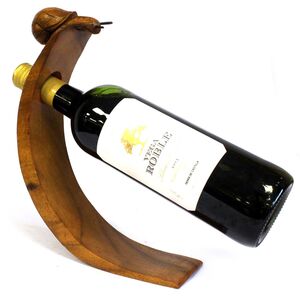 Elegant Snail Wine Holder - Unique Gift Idea