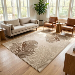 Sunset Feather Rug