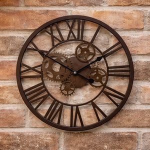 Mechanical Cog Outdoor Clock