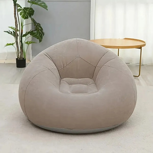 Brown Inflatable Sofa Chair with Air Pump