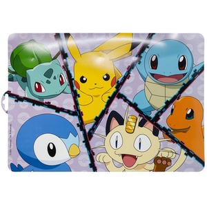 Pokemon Easy Offset Plastic Reusable Placemat for Kids