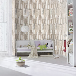 Rustic Wooden Planks Wallpaper