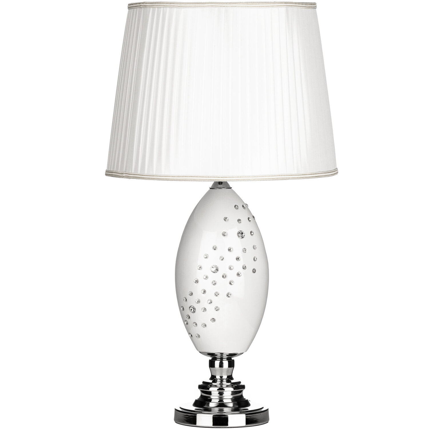 Maisy Table Lamp - Silver