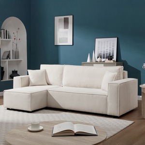 Hanna Reversible Corner Sofa with Sofa Bed