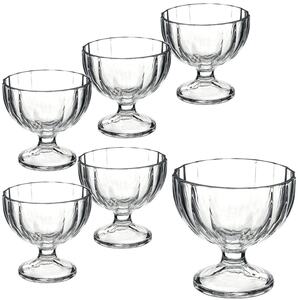 Bormioli Rocco 26cl Set of 6 Dessert Bowl Glasses - Clear