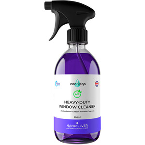 Window Glass Cleaner and Polisher with Nano Coating