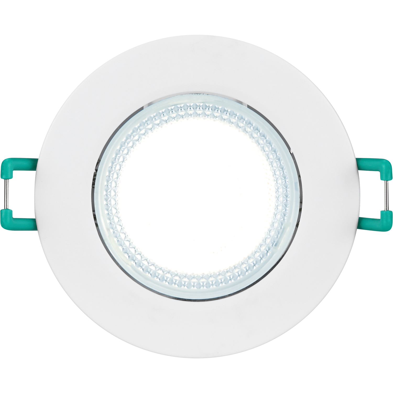 Sylvania Sylspot Led Recessed Spotlight 4 8w 500 Lumens Ip4420 White 0090013 - Ral9003