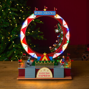 LED Christmas Train Express Model