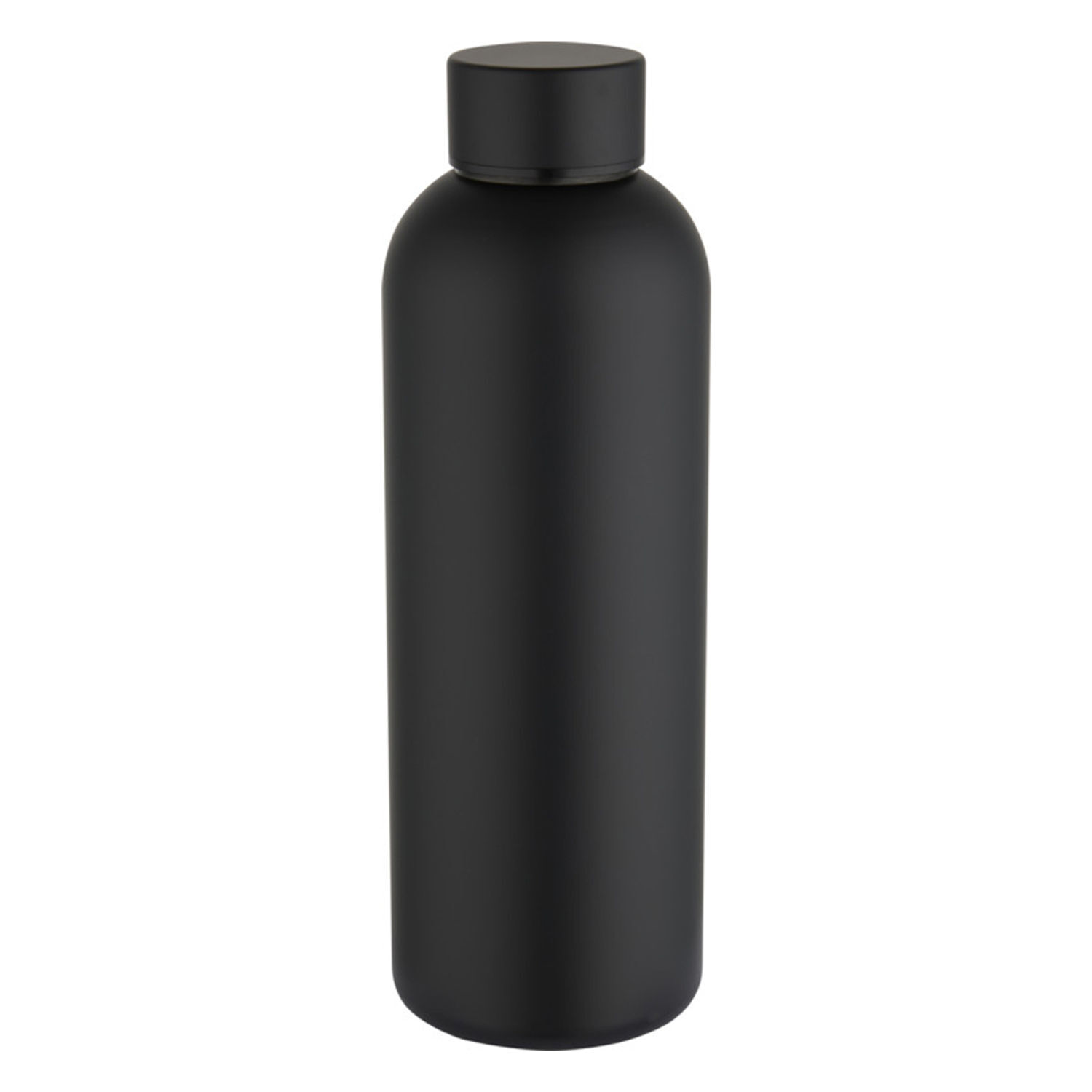 Floso Spring Recycled Stainless Steel Single Wall 750Ml Water Bottle - Black