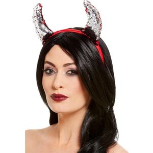 Smiffys Reversible Sequin Headband