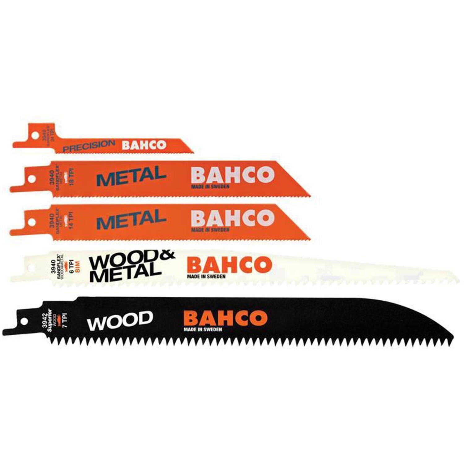 Bahco 3940-Mix-Set-5P Sabre Saw Blade Set 5 Piece - Image 5