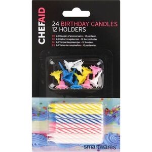Chef Aid Birthday Candles (Pack of 24)