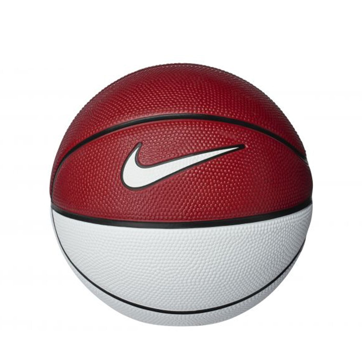 Nike Skills Faux Leather Basketball - Black/White/University Red