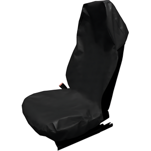 Universal Waterproof Oil-Proof Garage Car Seat Cover - Heavy Duty Protection for Mechanics (Black)