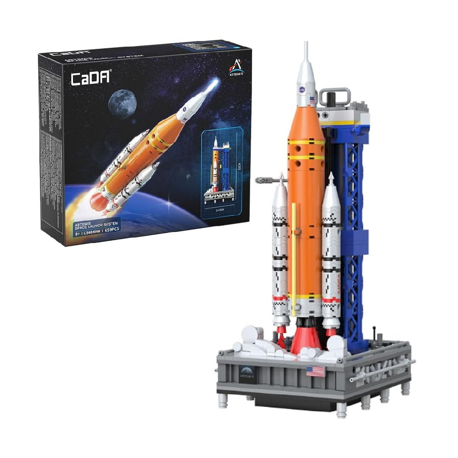 Cada Nasa Artemis Space Launch System Rocket Construction Set