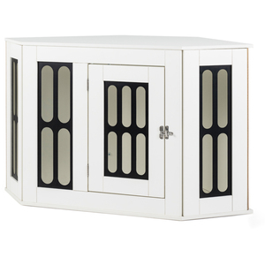 Corner Dog Crate Furniture