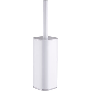 Ando White Acrylic Toilet Brush Holder