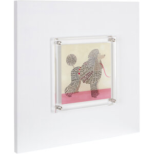 Framed Poodle Wall Art