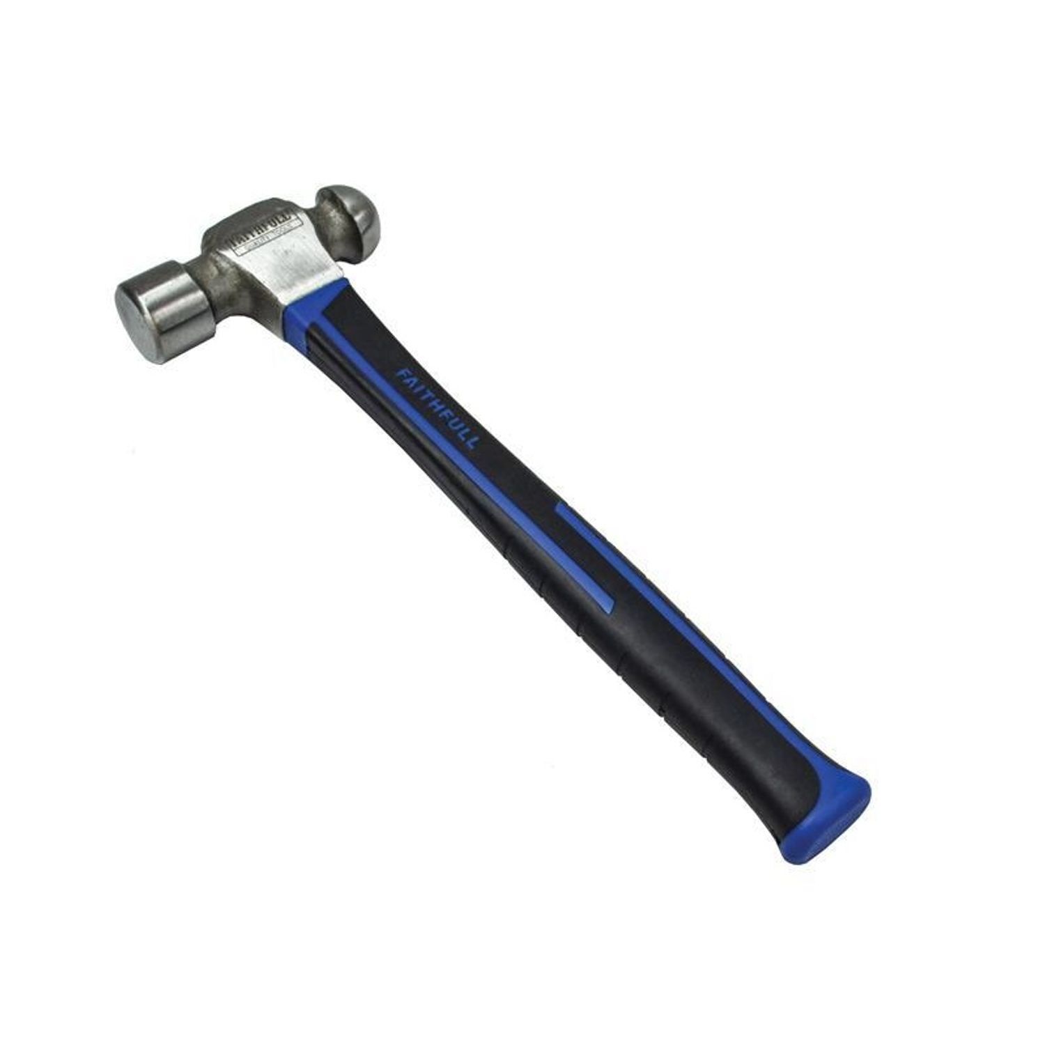 Faithfull Ball Pein Hammer, Fibreglass Shaft - Multi Colour