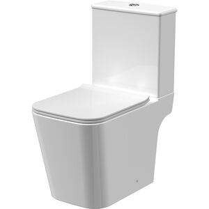 Faron Rimless Pan, Cistern and SC Seat(PP)