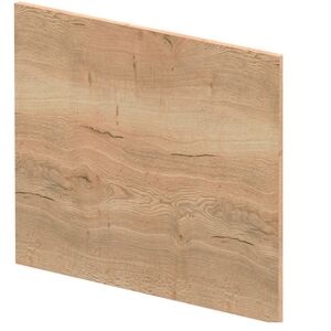 1700mm Chartley L Shape Square End Bath Panel - Textured Woodgrain Autumn Oak