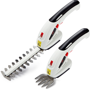 7.2V Cordless 2 in 1 Grass and Hedge Trimmer With Pole