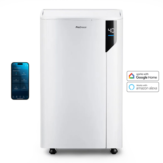 Pro Breeze 20L Dehumidifier with One-Click Laundry Mode and Smart