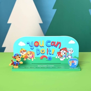 Paw Patrol You Can Do It Wooden Reward Chart