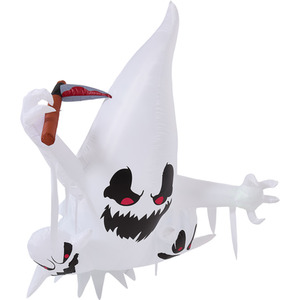 80cm Halloween Ghost Inflatable with LED Lights