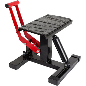 Motorcycle Lift Stand Dirt Bike Repair Jack Adjustable Height 2PC