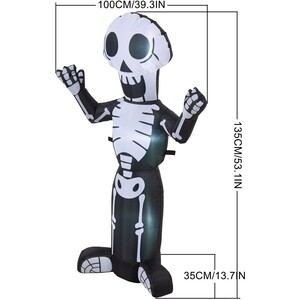 Halloween Inflatable Skeleton