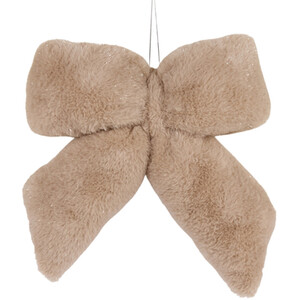 Sparkle Plush Bow Decoration