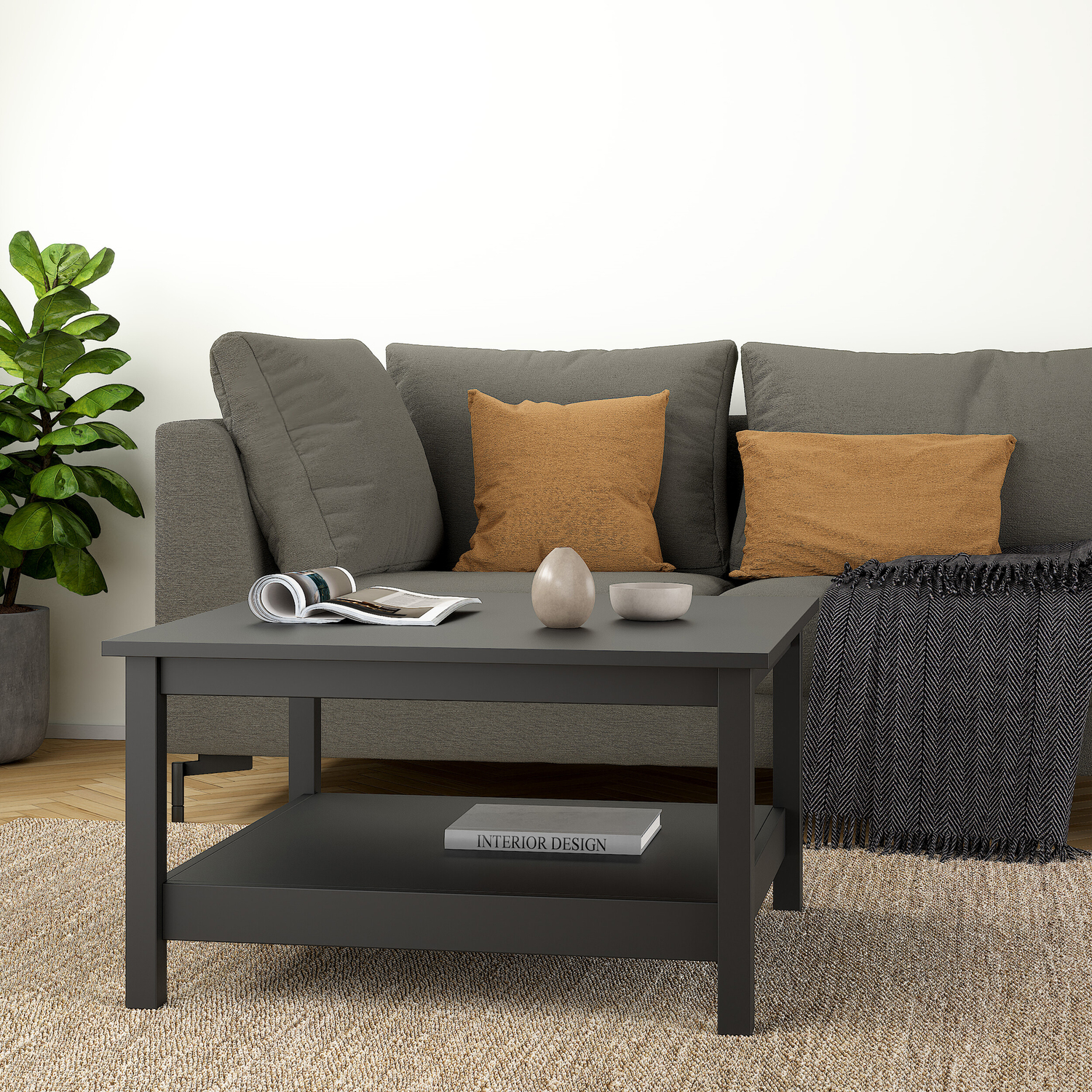Furniture To Go Barcelona Coffee Table - Black - Image 4