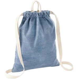 Bagbase Denim Drawstring Bag