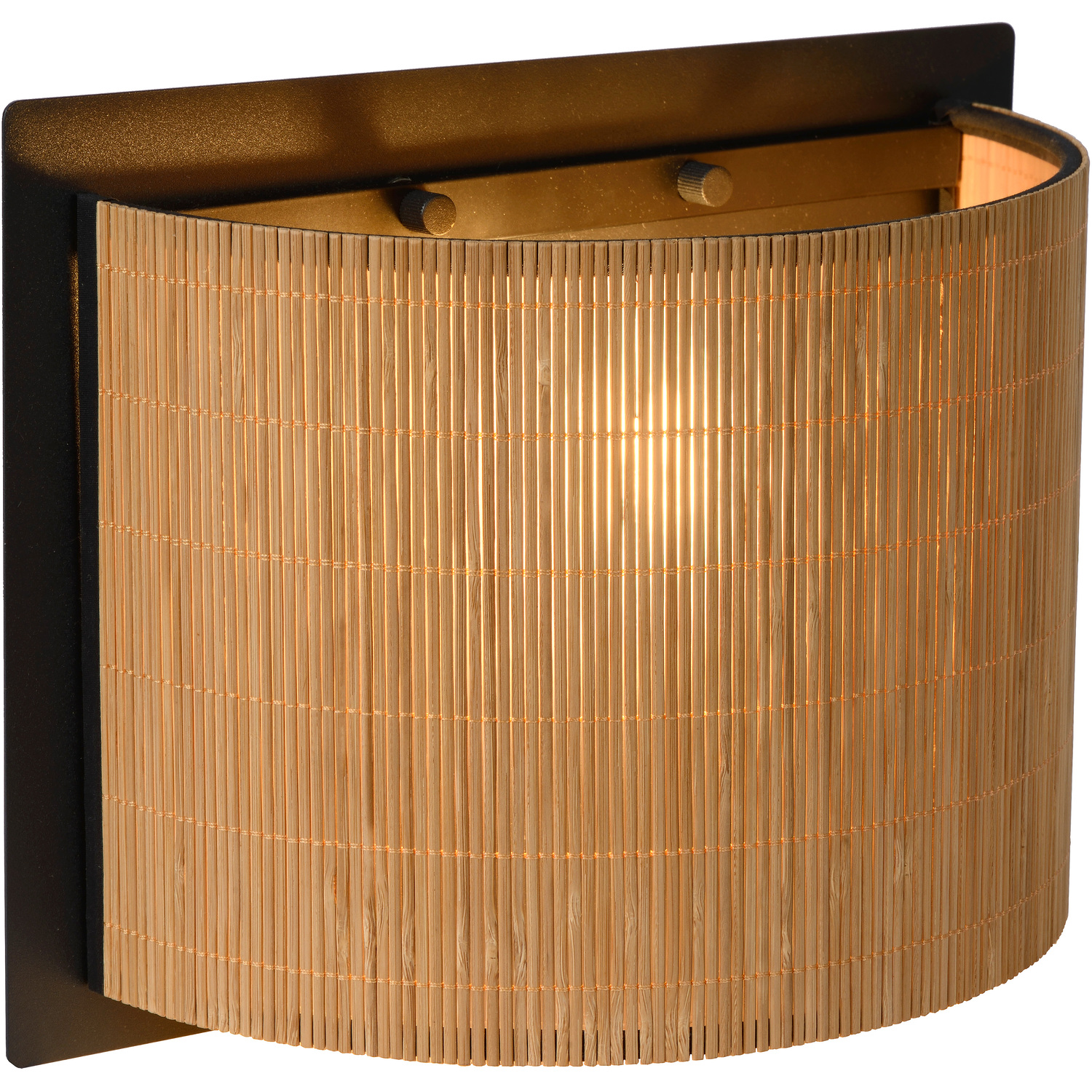 Lucide Unisex Brown 'Magius' Dimmable Indoor Scandinavian Style Decor Wall Lamp 1Xe27 In Size 1 - Image 4